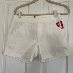 Spanx white shorts